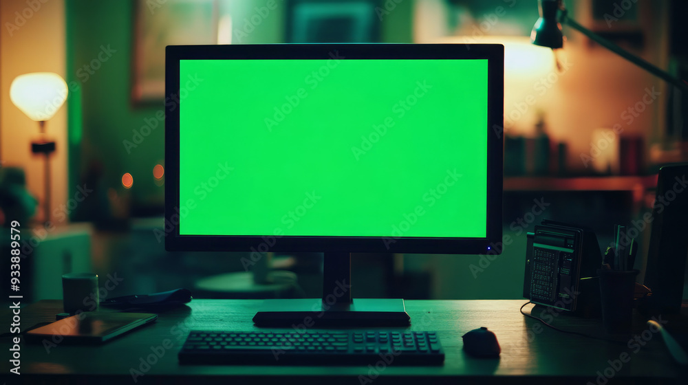 Green screens are commonly used in video conferencing to provide a professional and distraction