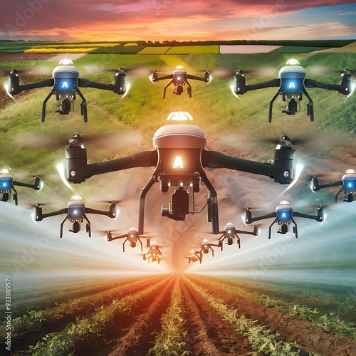 AI drones in agriculture and smart farming