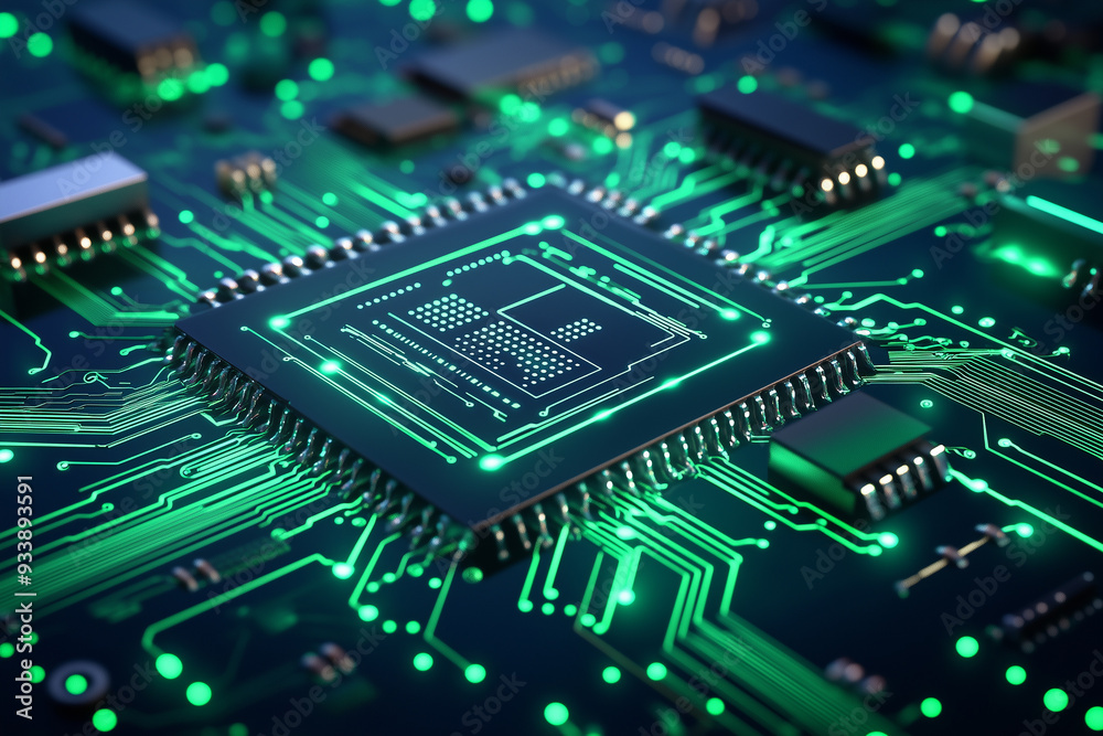 digital circuit creating a futuristic scene. showcasing intricate details of electronic circuits. This design symbolizes advanced technology in software development or data processing, digital circuit creating a futuristic scene. showcasing intricate details of electronic circuits. This design symbolizes advanced technology in software development or data processing,