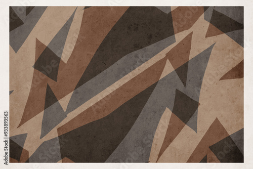 Abstract background in vintage style. Stylized old with grain. For use in graphics, for printing on wall decorations.