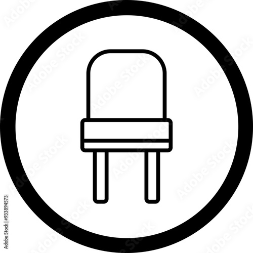 Seat Vector Icon Design