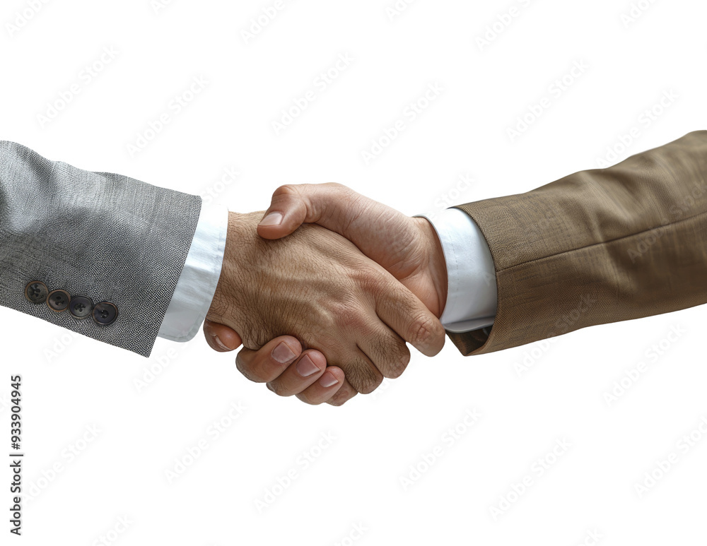 Business Handshake: Close-Up of Professional Agreement Business Handshake: Close-Up of Professional Agreement