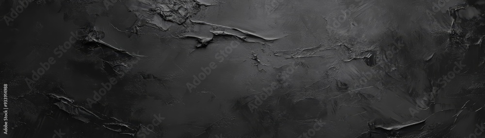 Naklejka premium Abstract Black Canvas Texture, abstract, painting, texture, background