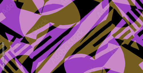 Abstract pattern. Illustration for printing on wall decorations. For use in graphics.