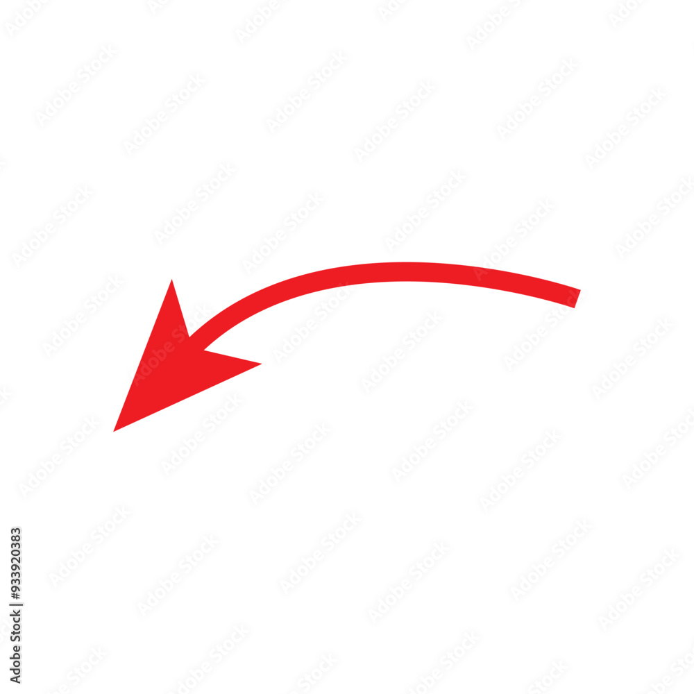 big red arrow graph going down business loss financial decline economic fall recession big red arrow graph going down business loss financial decline economic fall recession