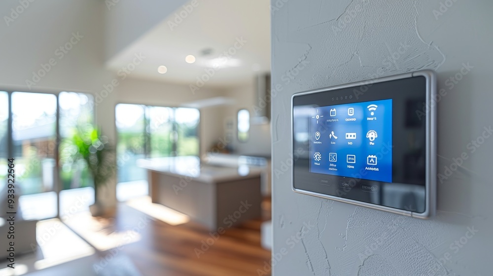 Experience the ultimate in Modern Smart Home Thermostat Control within ...