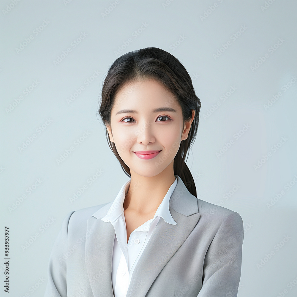portrait of a smiling businesswoman portrait of a smiling businesswoman