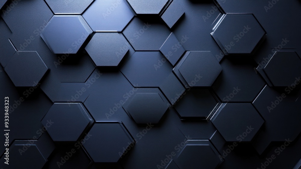 Abstract Geometric Hexagon Pattern Background Abstract Geometric Hexagon Pattern Background