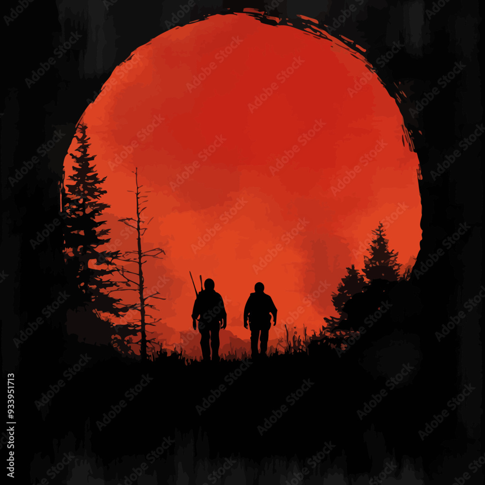 Naklejka premium adventure vector art