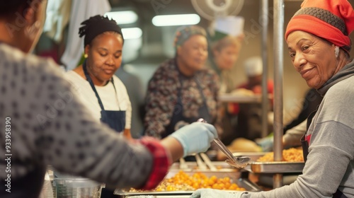 Serving Food with a Smile