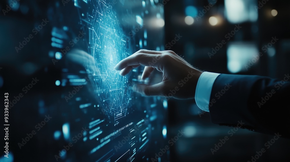 Modern Professional Exploring Virtual Hologram Features Modern Professional Exploring Virtual Hologram Features