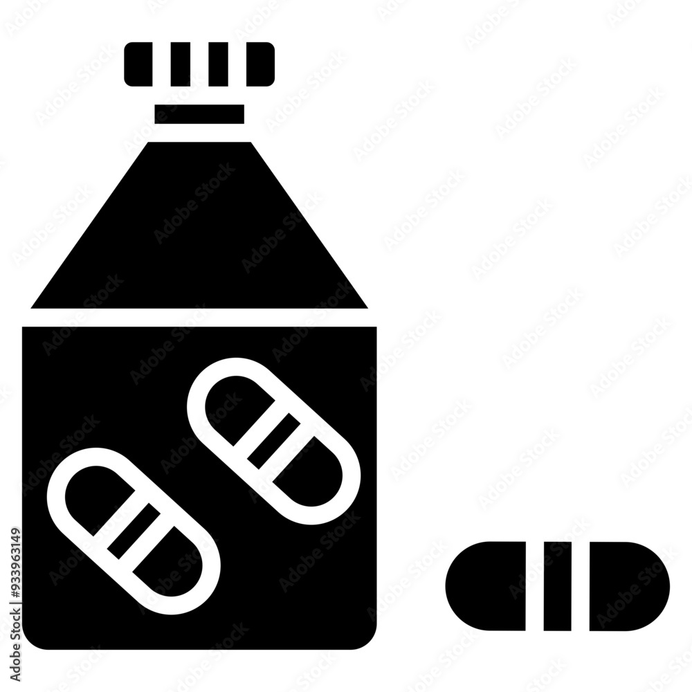 Obraz premium Pill Icon