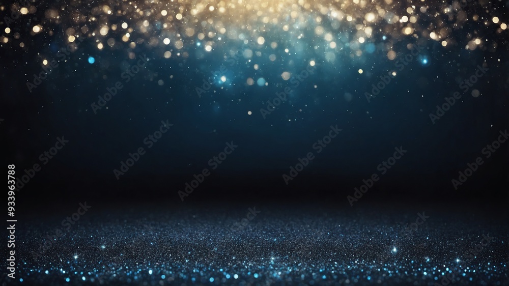 Obraz premium Festive Lights Abstract Background