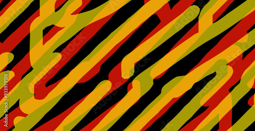 Abstract pattern. Illustration for printing on wall decorations. For use in graphics.