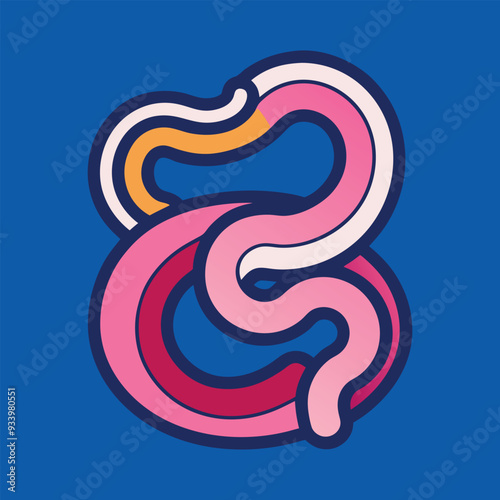 Colon Vector Design Illustration