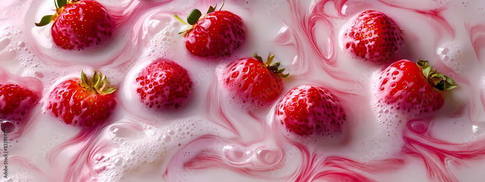 Surreal Strawberry Swirl Surreal Strawberry Swirl
