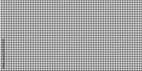 Dotted gradient halftone background. Horizontal seamless dots pattern in pop art style modern dots design