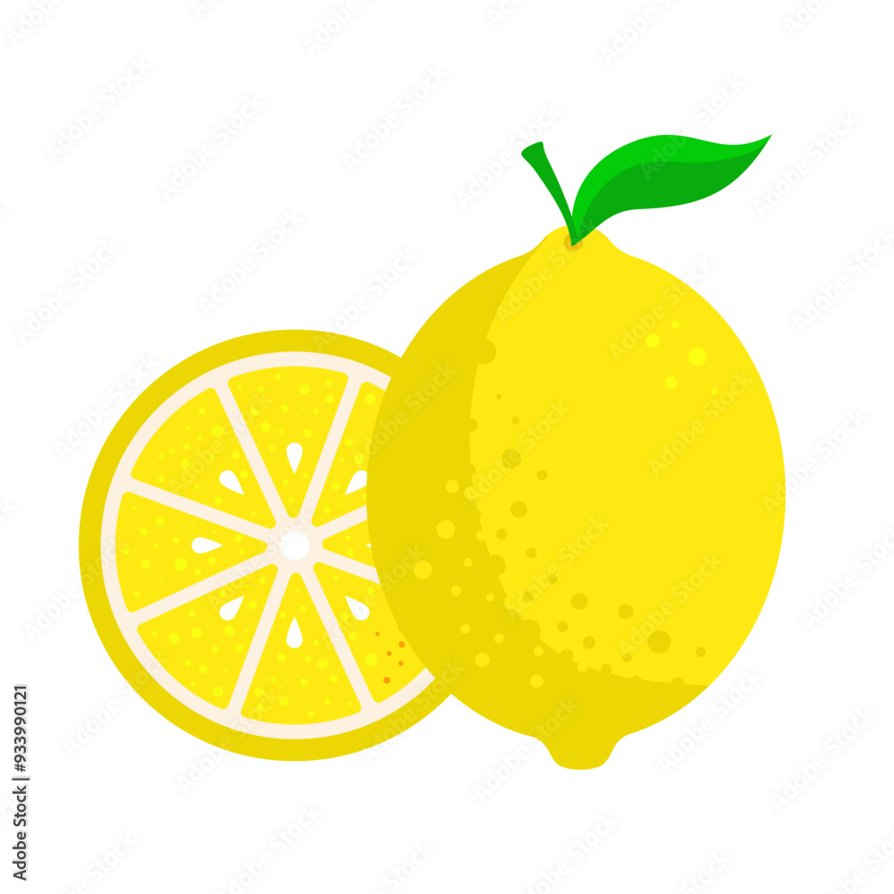 lemon , fruit - vector illustration lemon , fruit - vector illustration