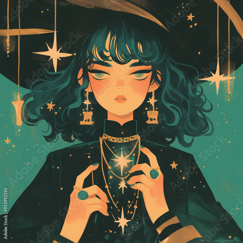 Beautiful witch avatar photo