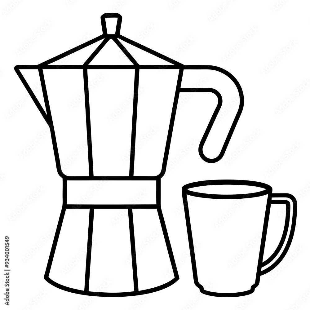 A cup of espresso vector design A cup of espresso vector design