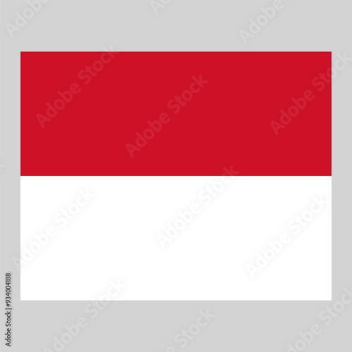 Free Download Flag of Monaco, national symbol - GFXLoad