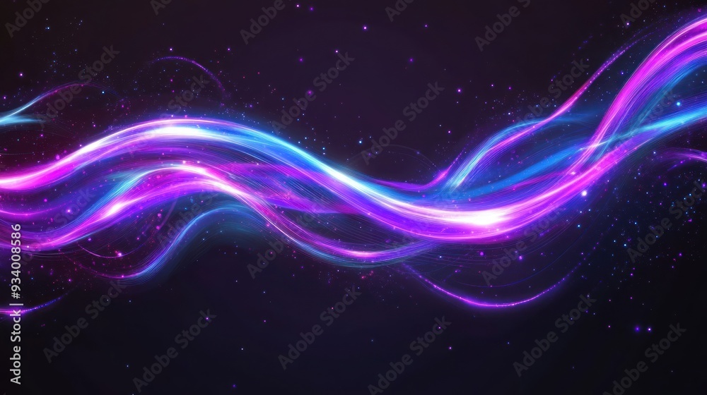 Obraz premium Abstract Neon Lights