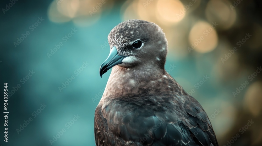 Close-up Portrait of a Seabird