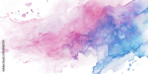 Watercolor clipart featuring a hand painted design