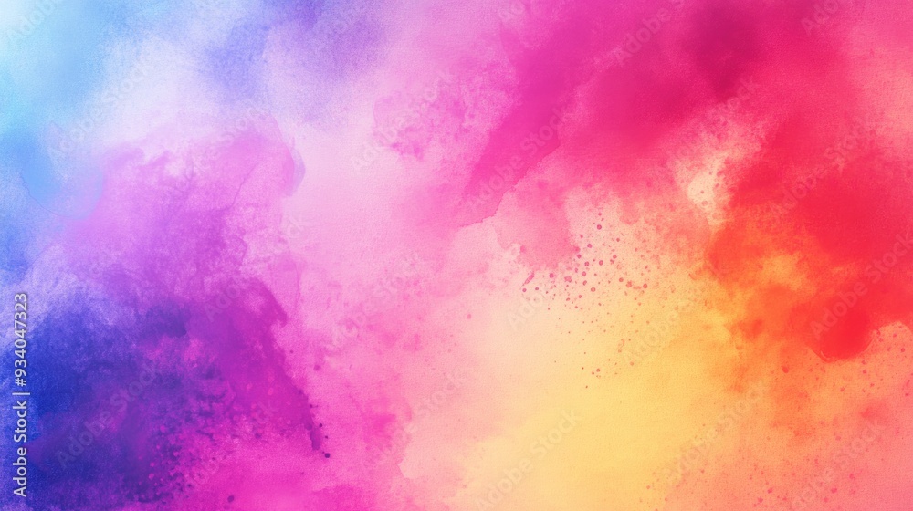 Vibrant hues created with a manual dab brush on a luminous backdrop An abstract surface illustrated with watercolor paints showcasing a scenic blot Abstract watercolor background Vibrant hues created with a manual dab brush on a luminous backdrop An abstract surface illustrated with watercolor paints showcasing a scenic blot Abstract watercolor background