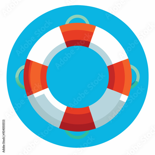 Life Ring Vector Design Illustration