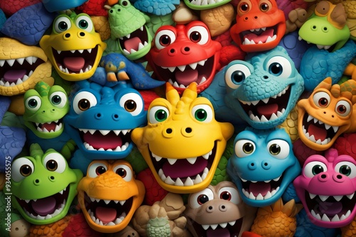 Wallpaper Mural Captivating image of endearing baby dragons in a delightful and heartwarming scene Torontodigital.ca