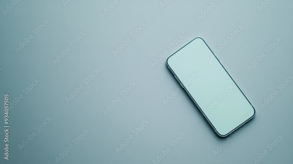 Smartphone on a Neutral Background Smartphone on a Neutral Background