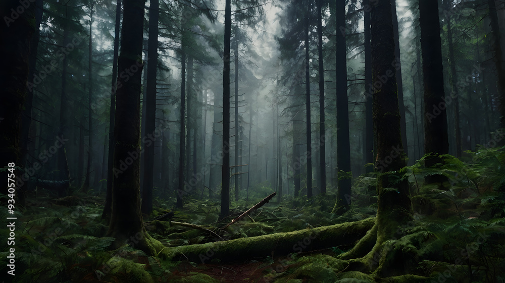 Fototapeta premium Morning in the forest