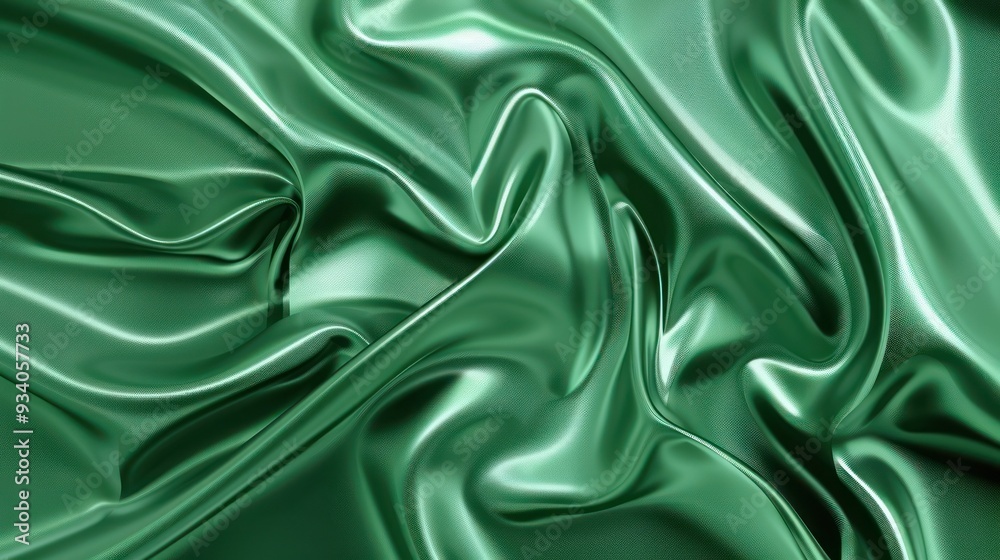 Obraz premium Abstract Green Fabric Texture