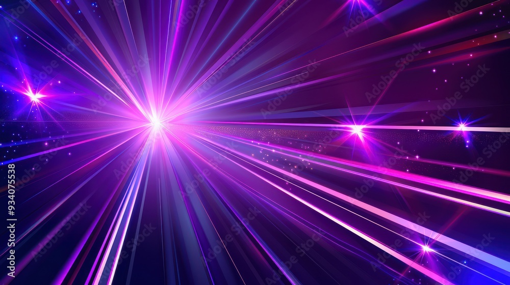 Naklejka premium Abstract Light Rays Background