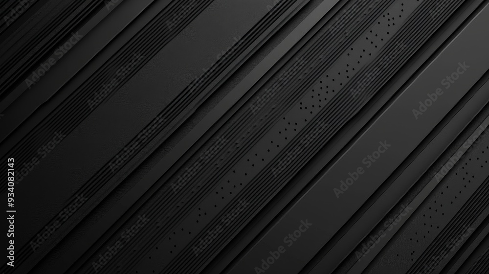 Obraz premium A textured black background featuring diagonal lines and subtle patterns, suitable for graphic design or digital projects.