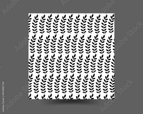 Abstract geometric curvy square zigzag shape lines pattern