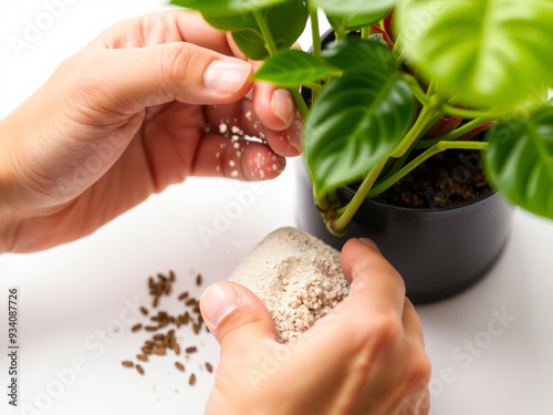 Fertilizing a Plant