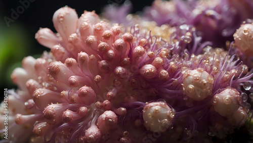 A closeup of strange plants. photo