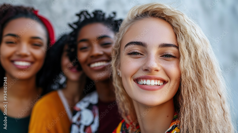 Joyful group of women representing diversity, inclusion, and belonging (DEIB) Joyful group of women representing diversity, inclusion, and belonging (DEIB)