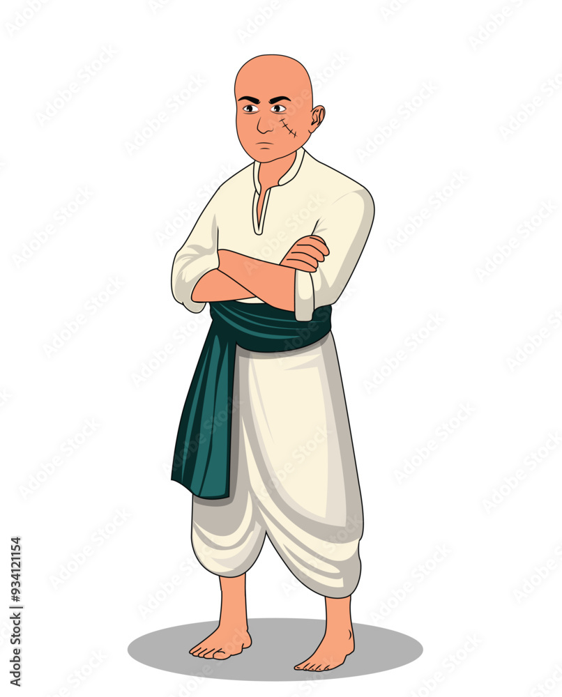 Indian village bad man cartoon character design Indian village bad man cartoon character design