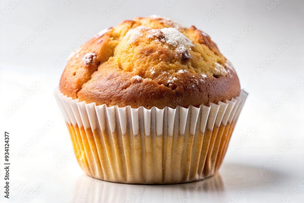 Muffin isolated on a white background Muffin isolated on a white background
