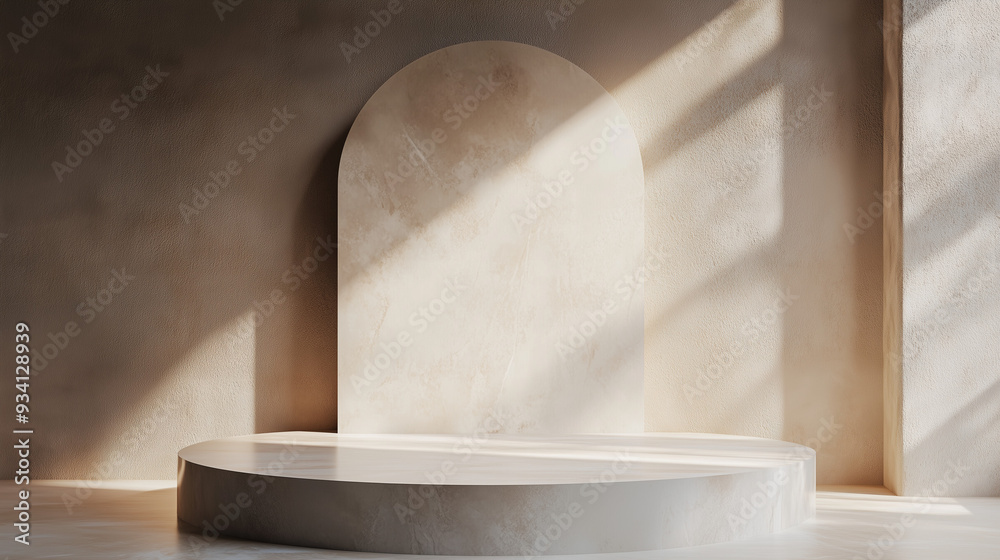 product display set up background, soft lighting,modern and minimalist product display set up background, soft lighting,modern and minimalist