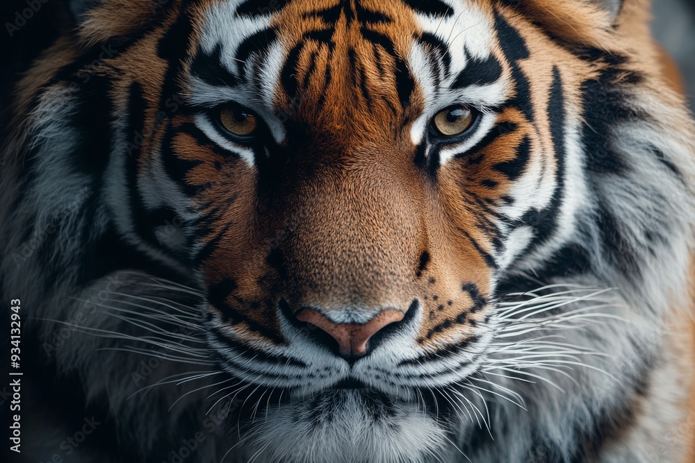 Fototapeta premium portrait of a bengal tiger