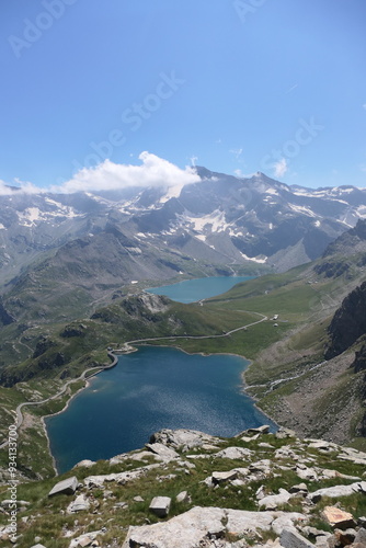 lake in the mountains