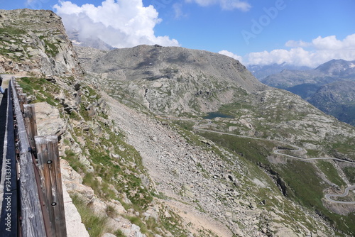 mountain road in the mountains