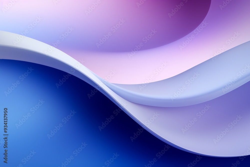 Abstract Blue & Purple Wave Background Abstract Blue & Purple Wave Background
