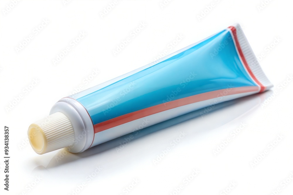 Toothpaste isolated on a white background
Toothpaste isolated on a white background