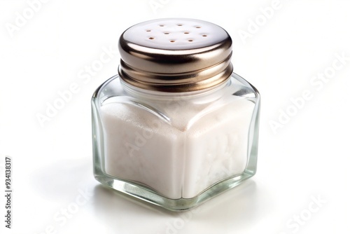 Salt shaker isolated on a white background 
