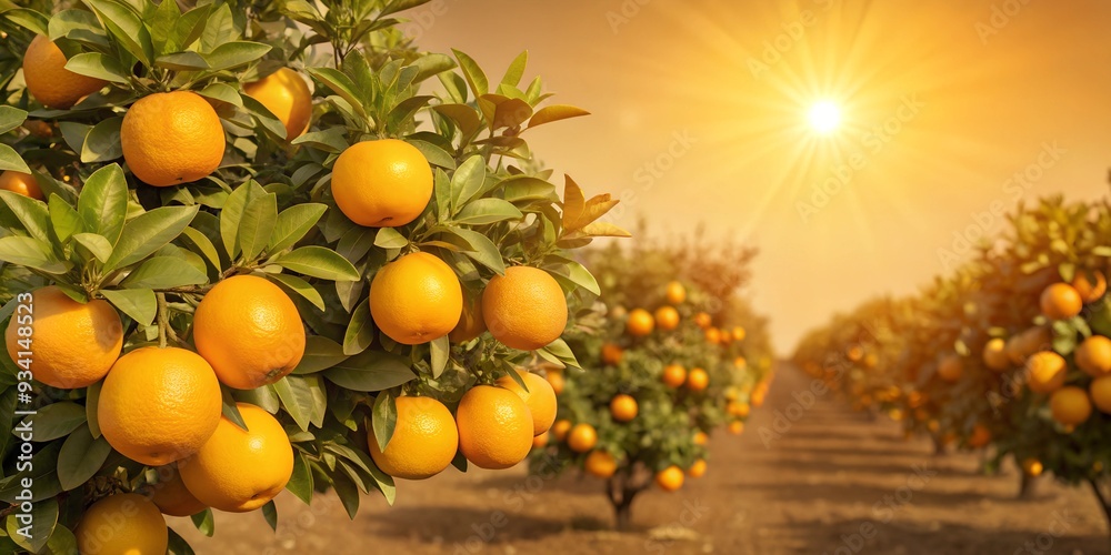 orange tree with oranges orange tree with oranges